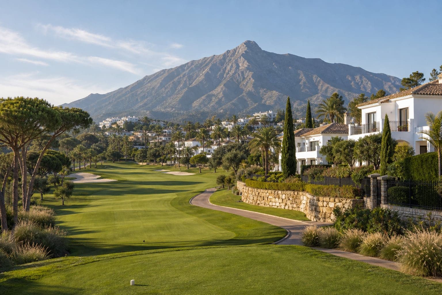 Golf dans la Golf Valley de Marbella : quatre parcours de championnat et ce qu'ils signifient pour l'immobilier à Nueva Andalucía
