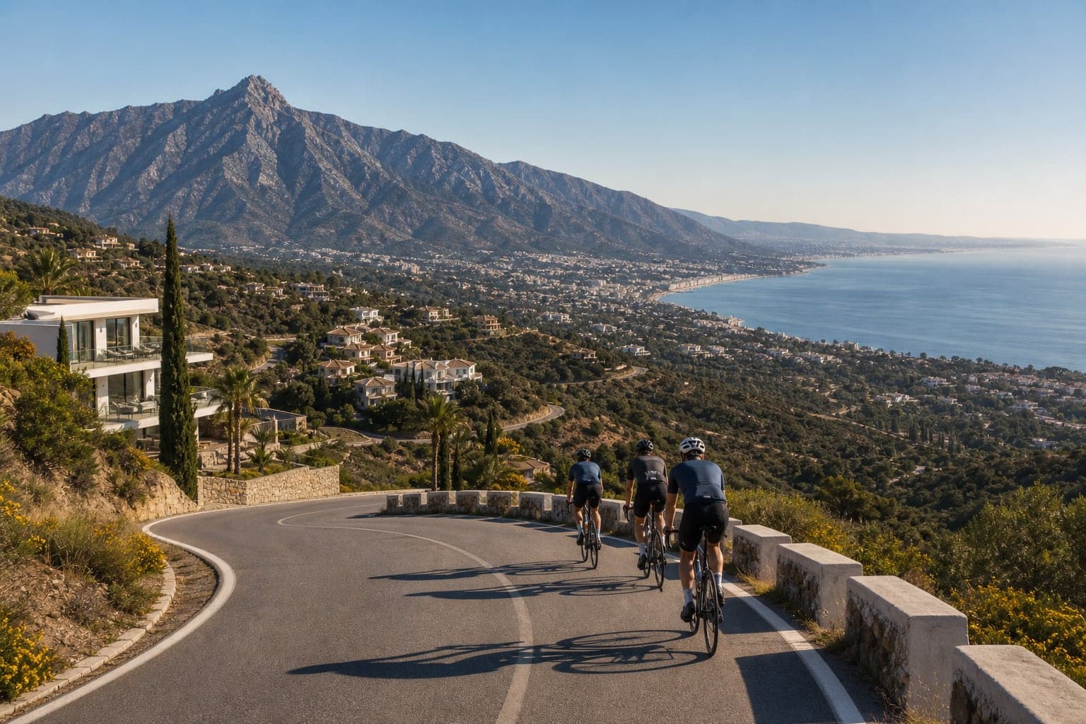 Marbella à vélo : Peñas Blancas, l'A-397 jusqu'à Ronda et pourquoi les cyclistes achètent maintenant ici