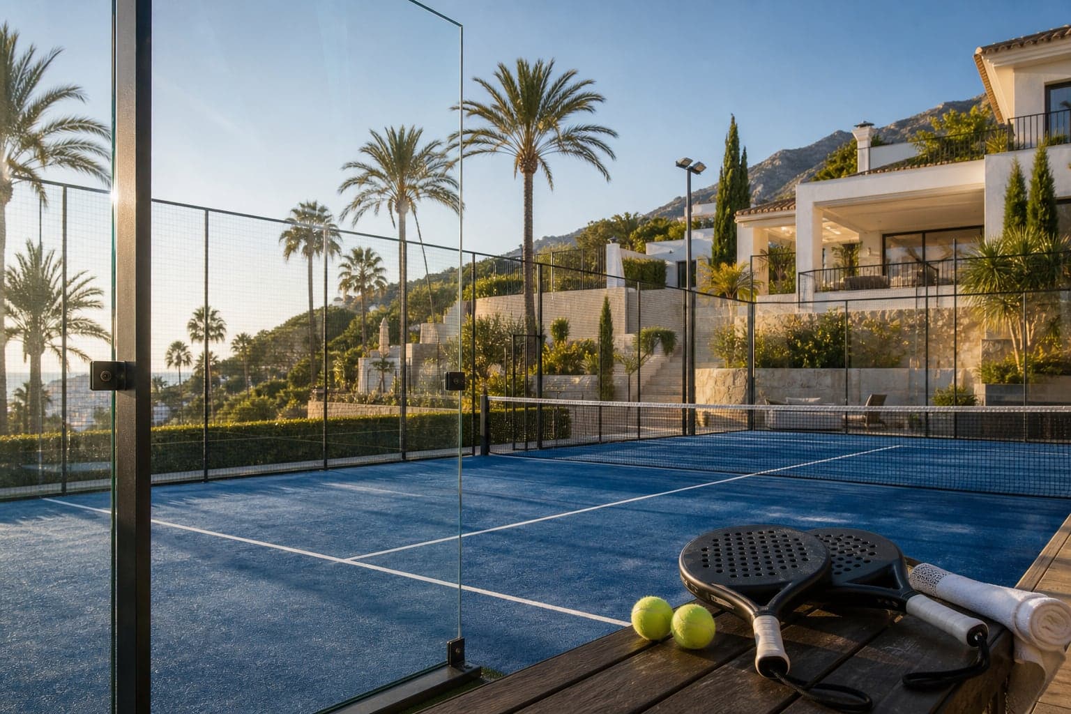Le padel a commencé à Marbella – les acheteurs veulent désormais un terrain, pas seulement une piscine