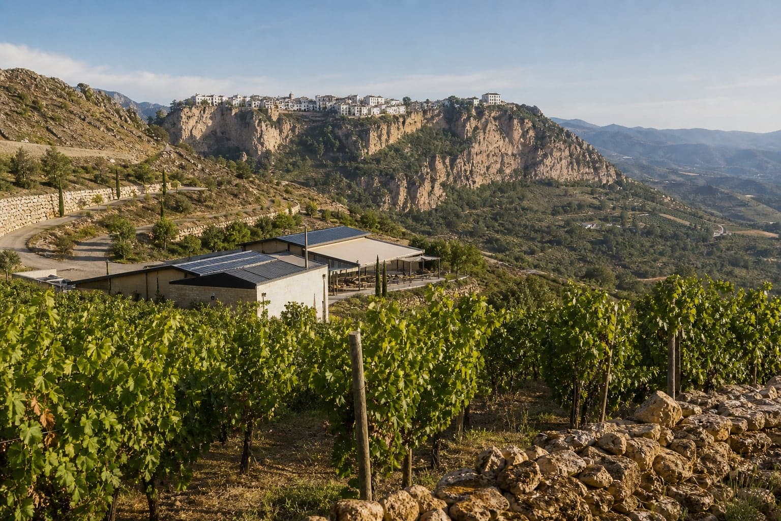 An Hour Above the Beach: Ronda's Wine Country and the Highest Vineyards in Málaga